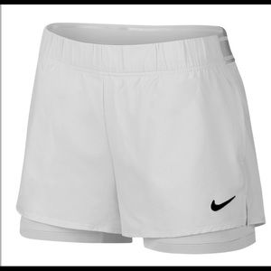 Nike Women’s Court Flex Tennis Shorts w/ built in spandex